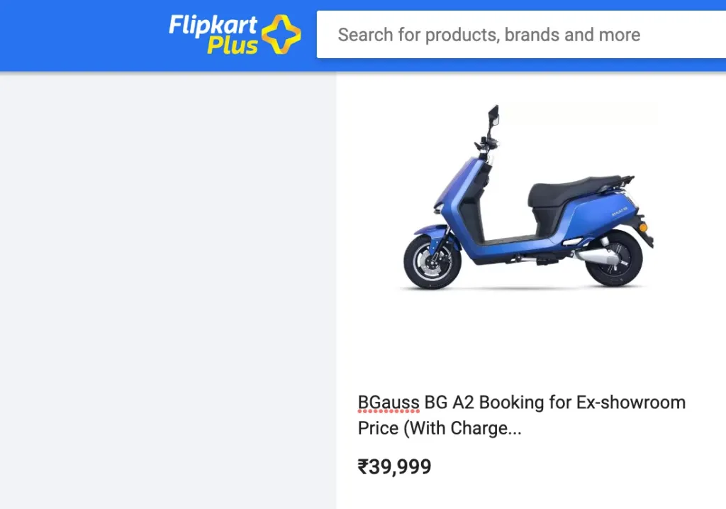 मात्र 39,999 रुपए से शुरू हुआ Flipkart पर इलेक्ट्रिक स्कूटर्स की बिक्री 2 flipkart sale Electric Car